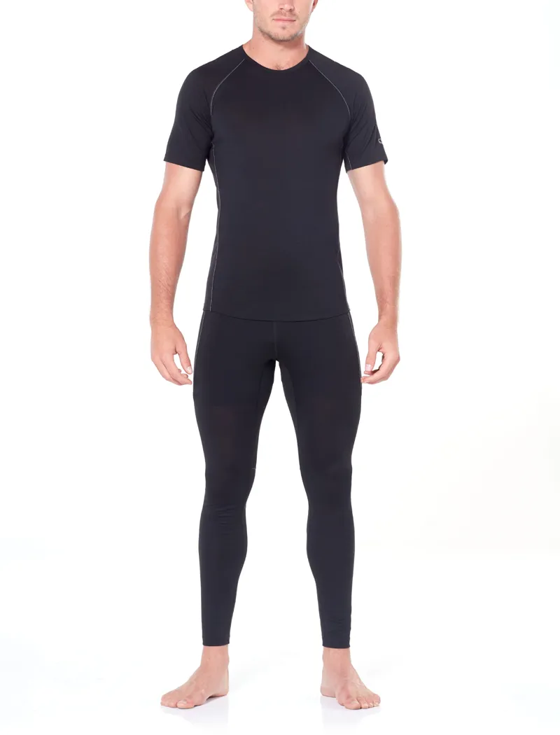 Icebreaker Mens 150 Zone SS Crewe Black-3