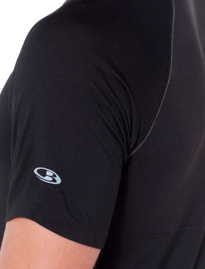 Icebreaker Mens 150 Zone SS Crewe Black-4