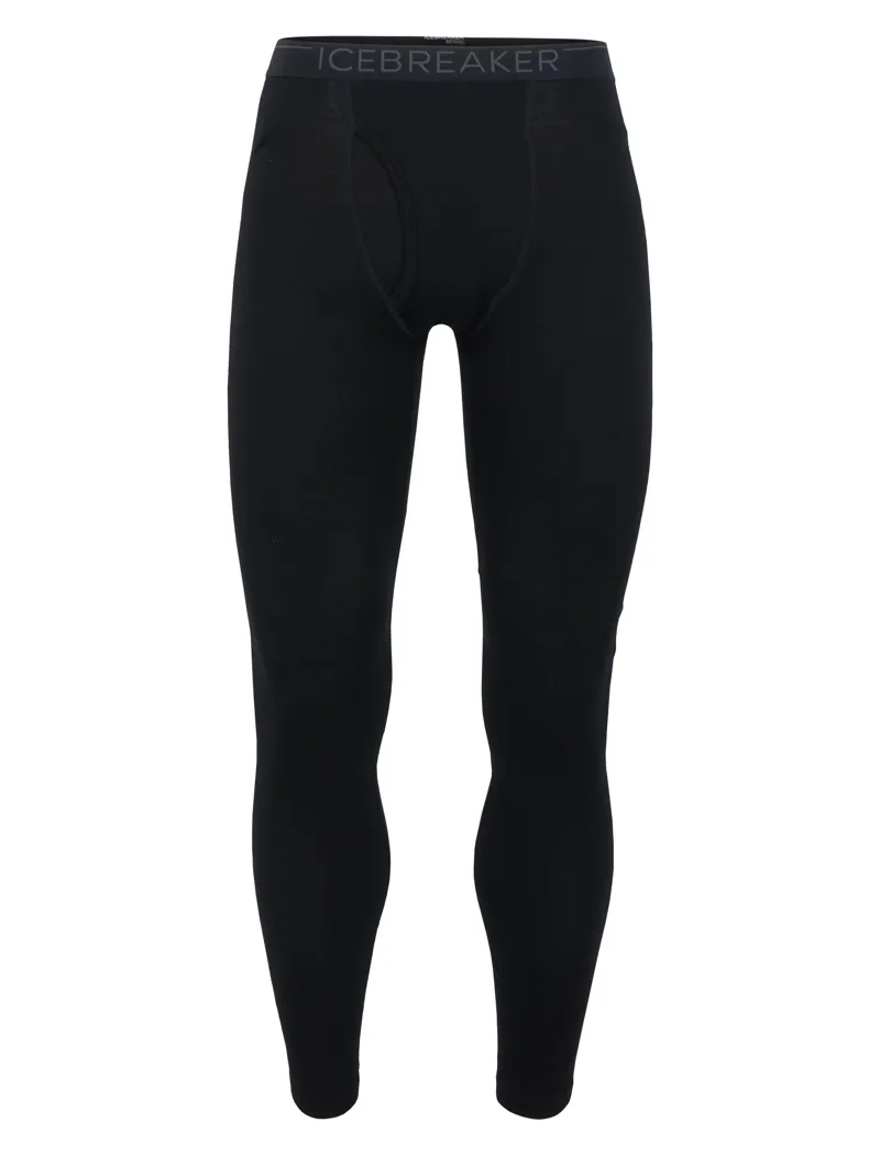 Icebreaker Mens 260 Tech Legging With Fly Black