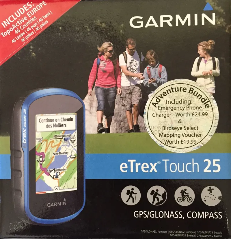 Garmin eTrex 25 Touch Adventure Bundle-1