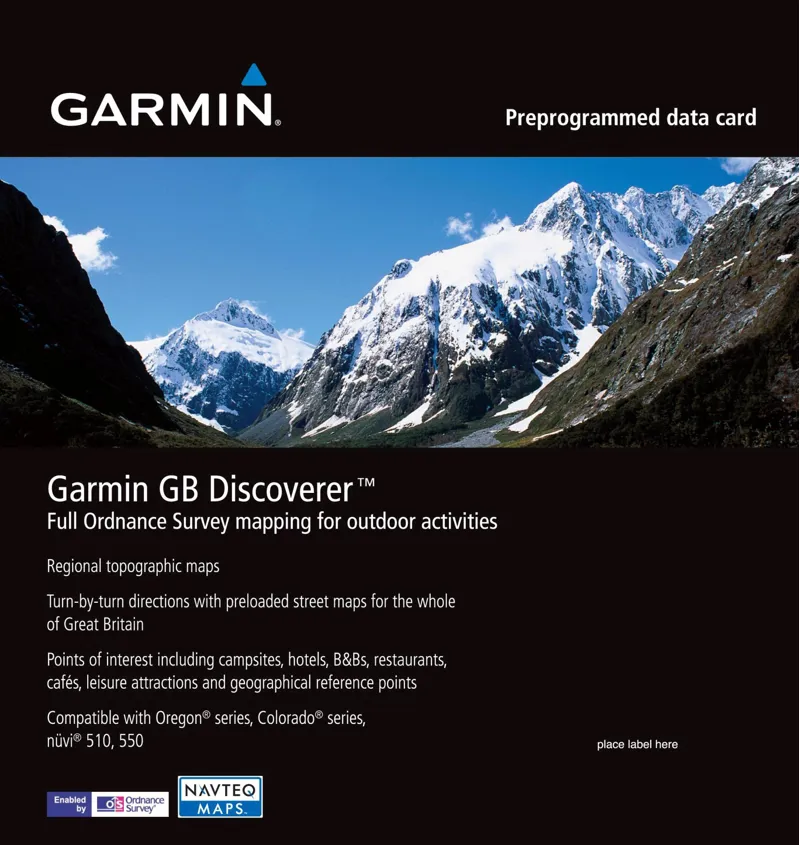 Garmin GPSMAP 62s GPS - GB Discoverer 1:50k Bundle-4