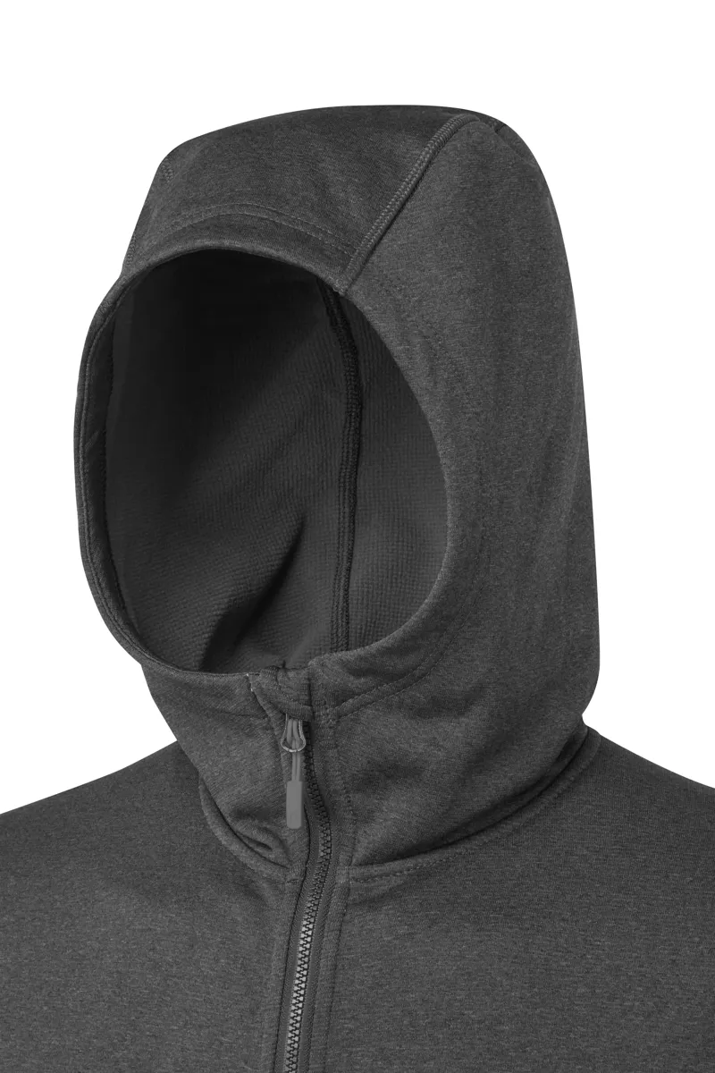 Rab Mens Geon Hoody Black/Steel Marl-2