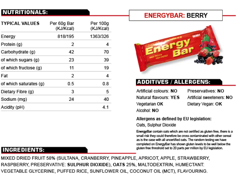 High5 Energy Bar Berry-1