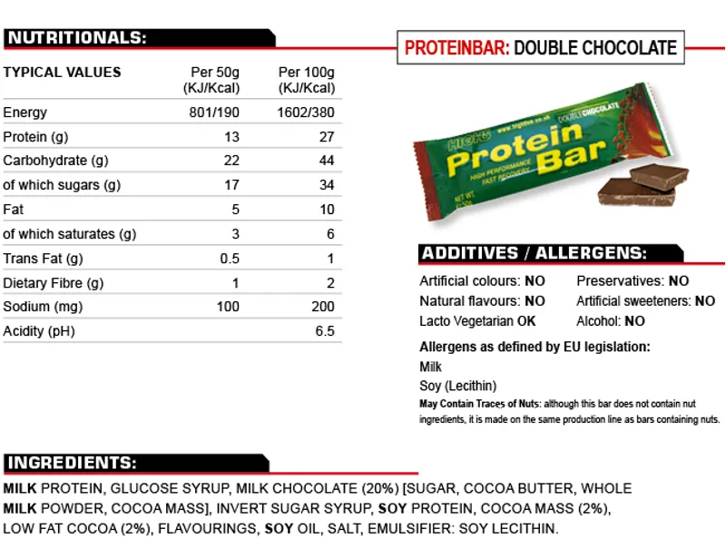 High5 Protein Bar Double Chocolate-1