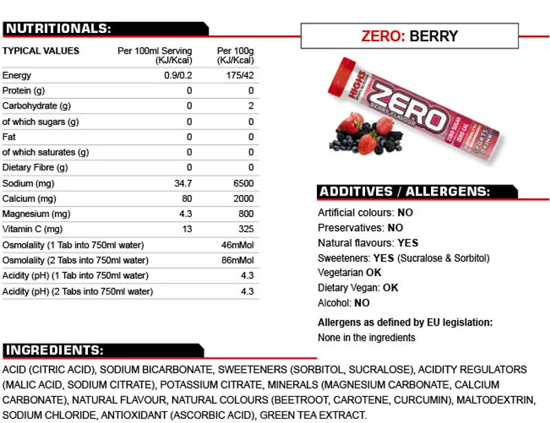 High5 Zero Active Hydration Berry-1