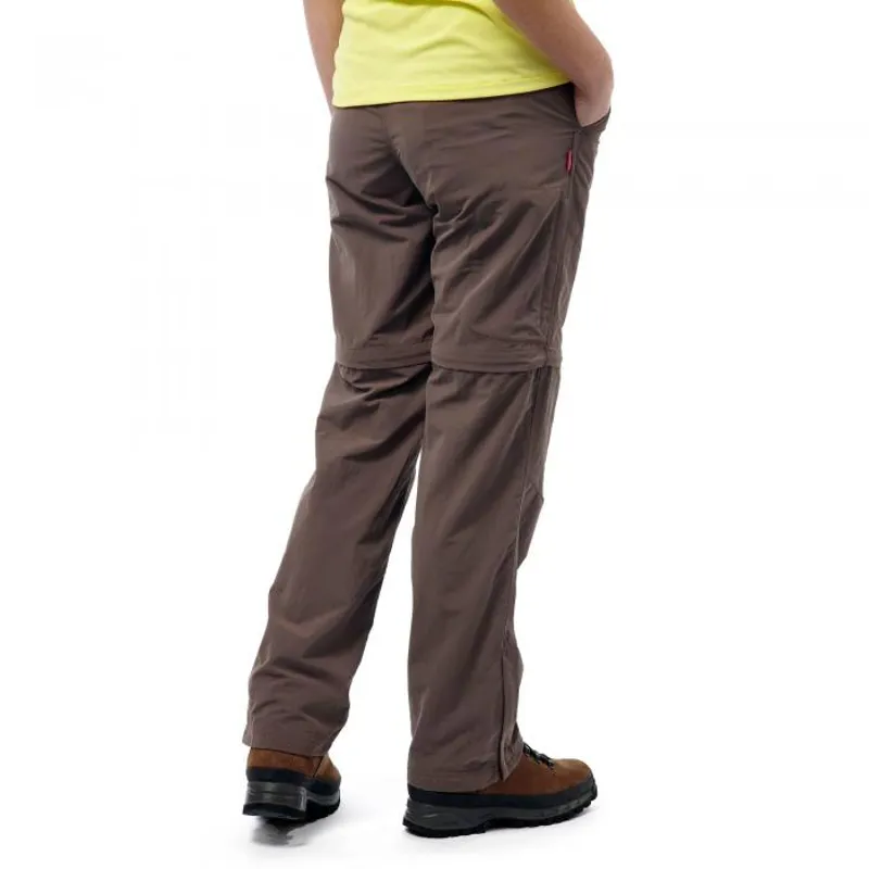 Craghoppers Womens Nosilife Zip-Off Trousers Cafe Au Lait-2