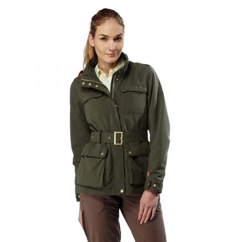 Craghoppers Womens Nosilife Safari Jacket Parka Green-2