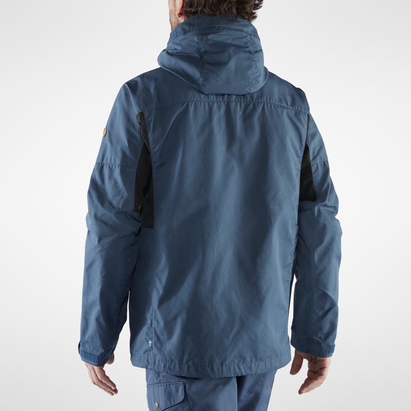Fjallraven Mens Kaipak Jacket Uncle Blue/Dark Grey-2