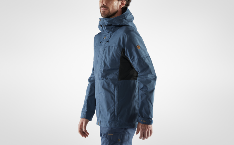 Fjallraven Mens Kaipak Jacket Uncle Blue/Dark Grey-4