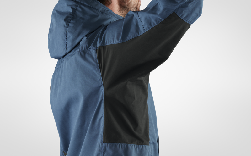 Fjallraven Mens Kaipak Jacket Uncle Blue/Dark Grey-6