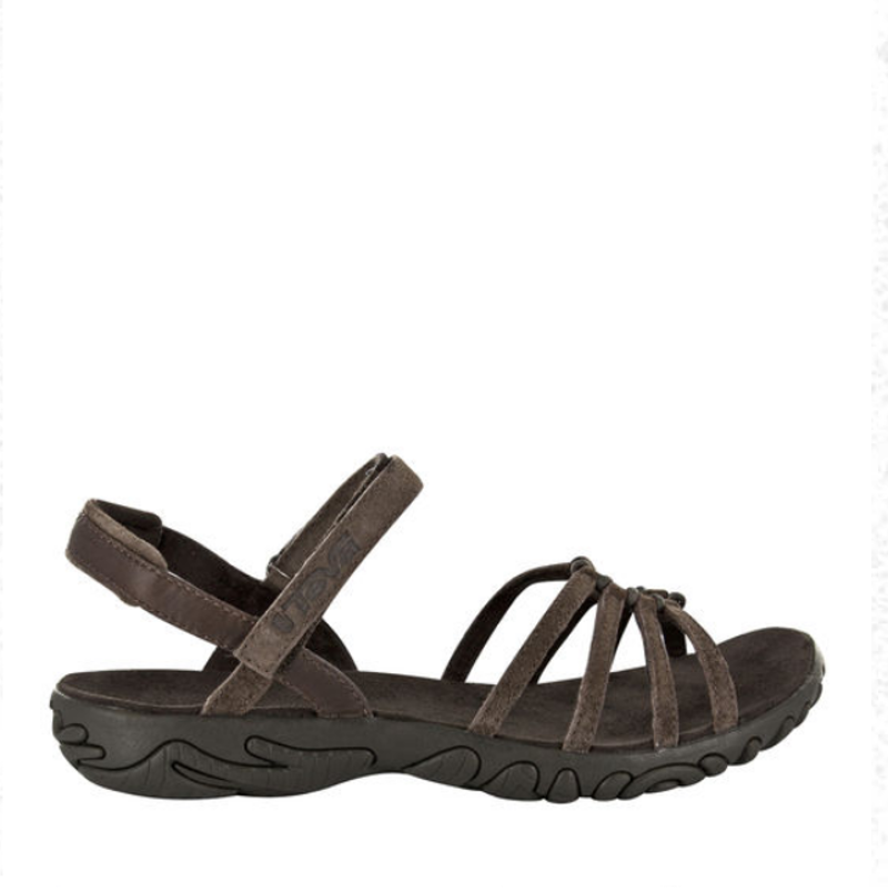 Teva Womens Kayenta Casual Sandal Suede Brown-1