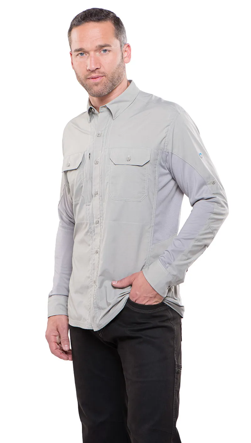 Kuhl Mens Airspeed LS Shirt Khaki