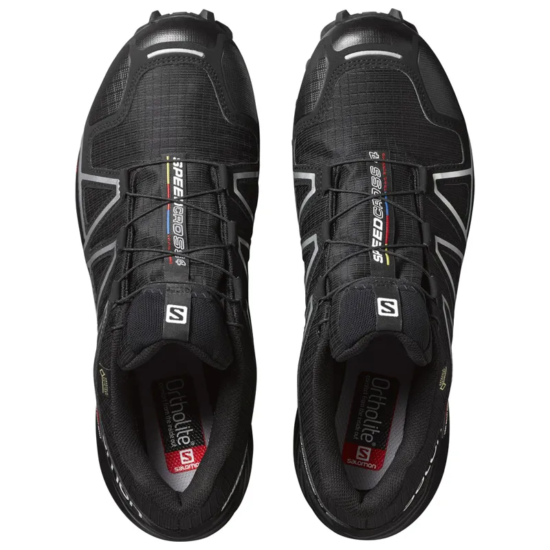 Salomon Mens Speedcross 4 GTX Black-3