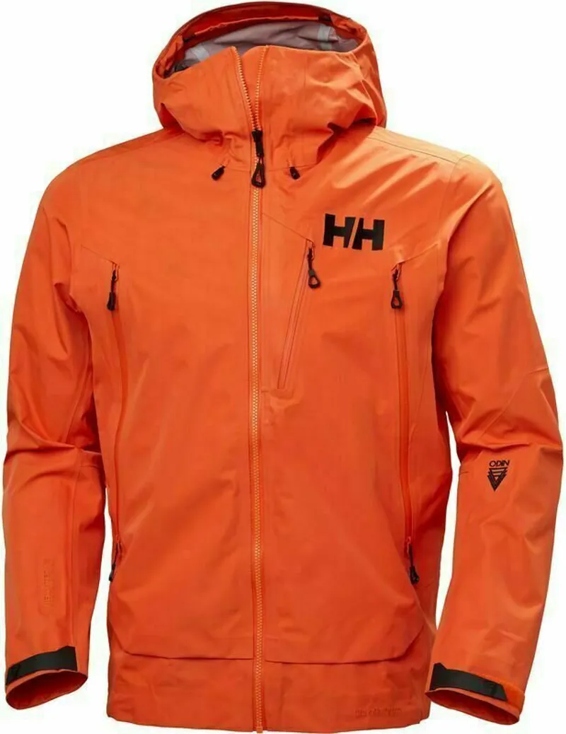 Helly Hansen Men's Odin 9 Worlds Infinity Shell Jacket Bright Orange