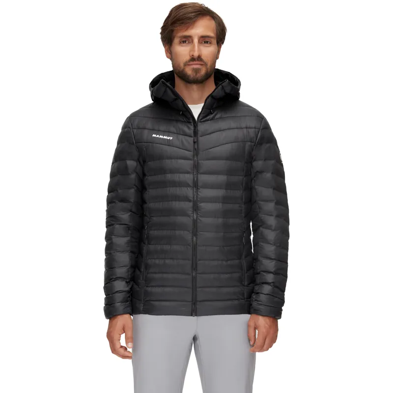 Mammut Mens Albula IN Hooded Jacket Black/White-2
