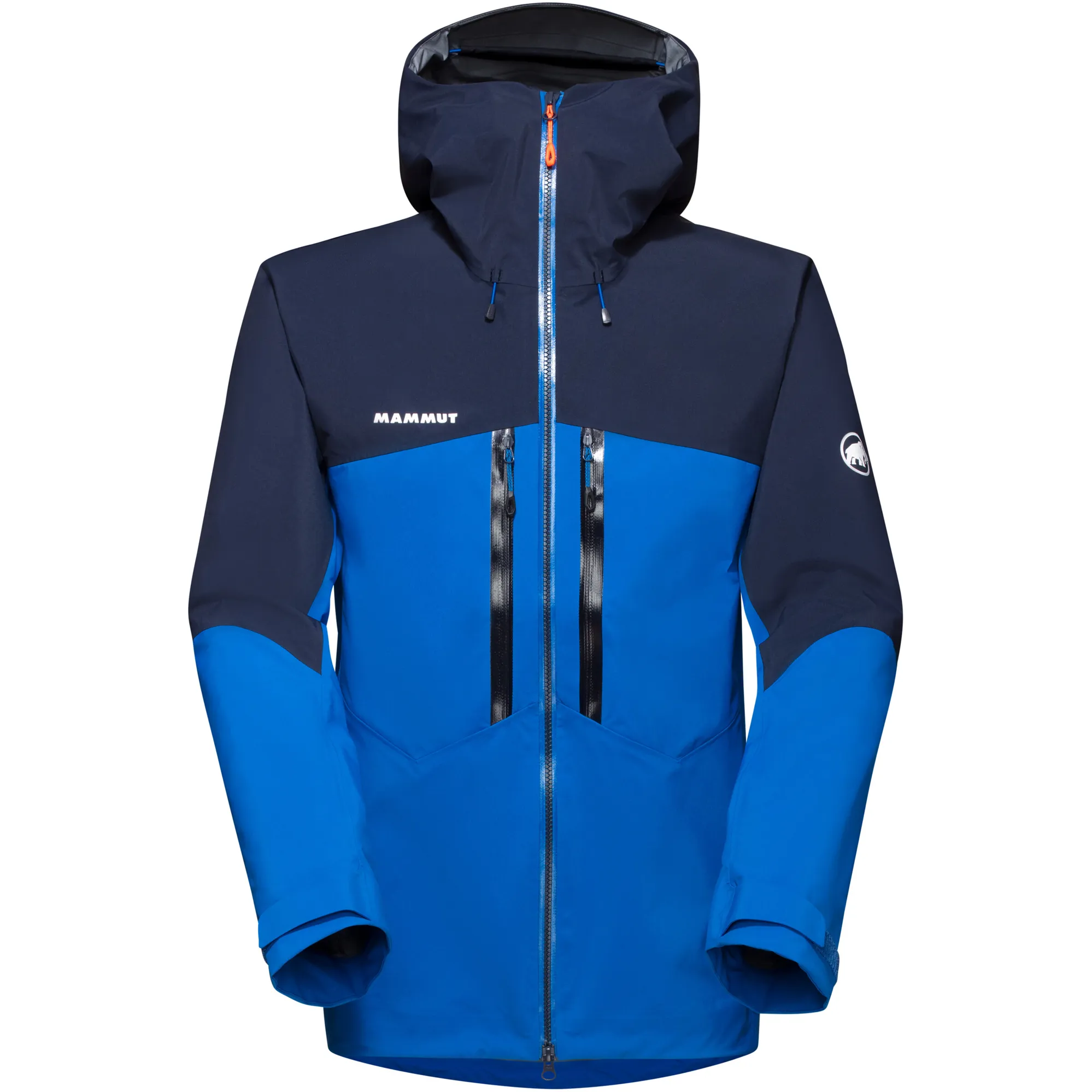 Mammut Mens Meron HS Hooded Jacket Ice Marine