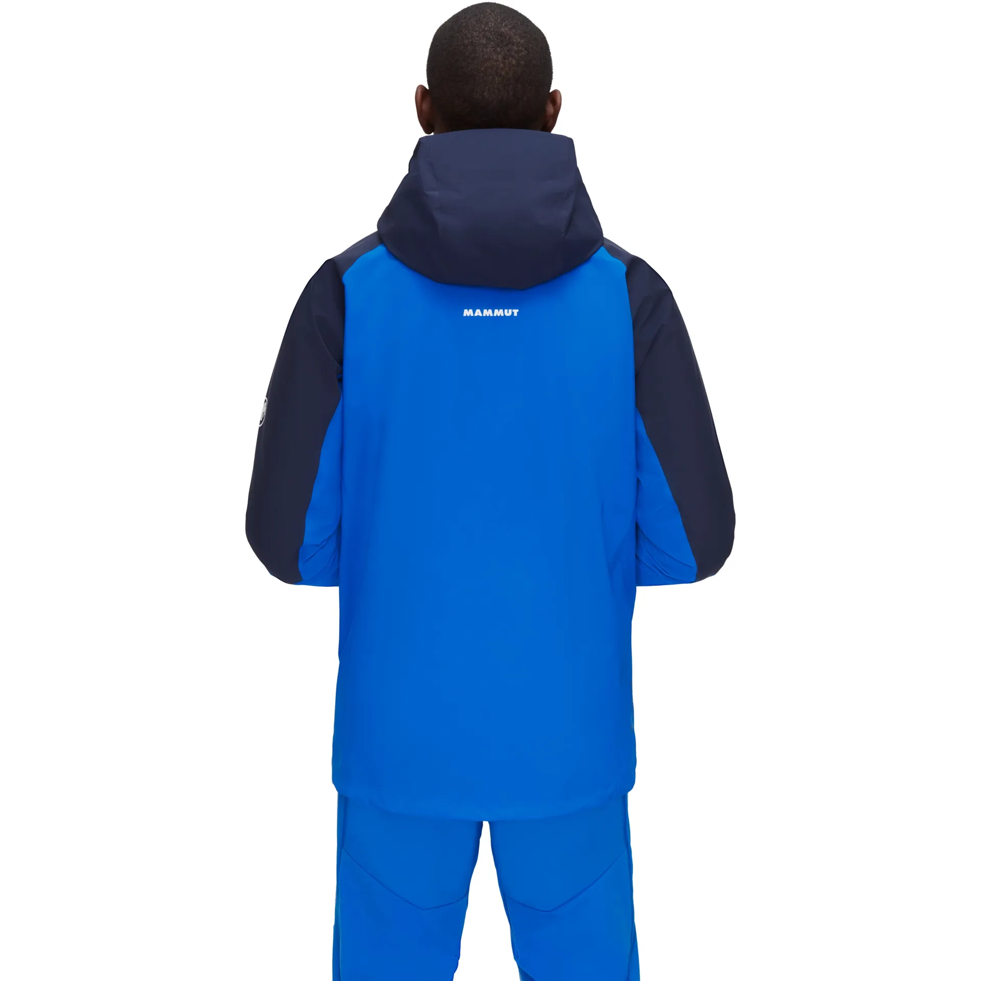 Mammut Mens Meron HS Hooded Jacket Ice/Marine