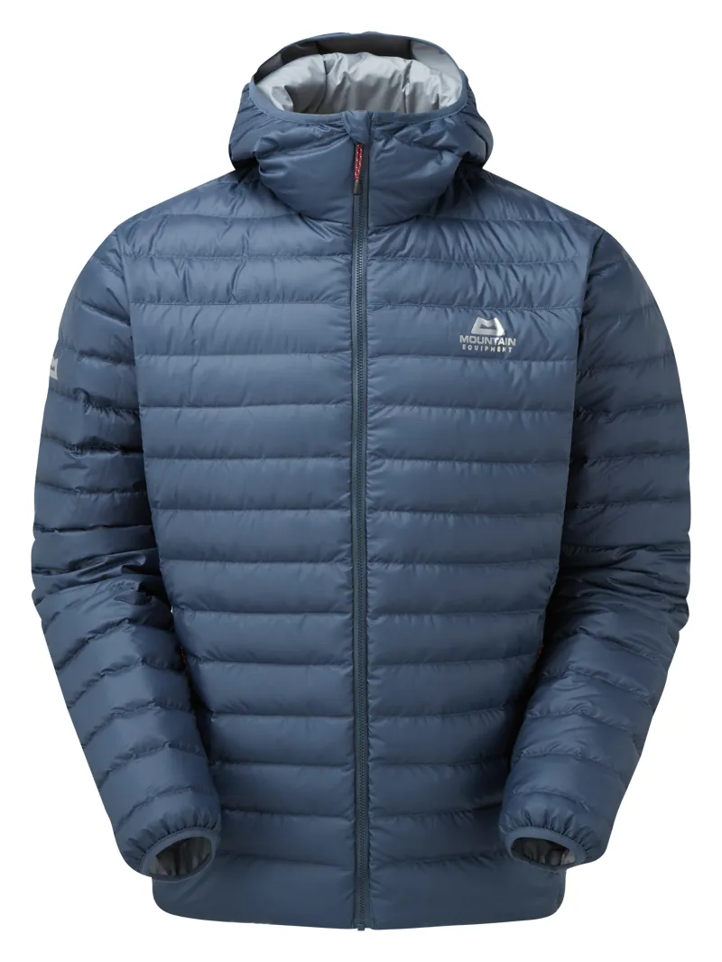 Mountain Equipment Mens Earthrise Hooded Jacket Denim