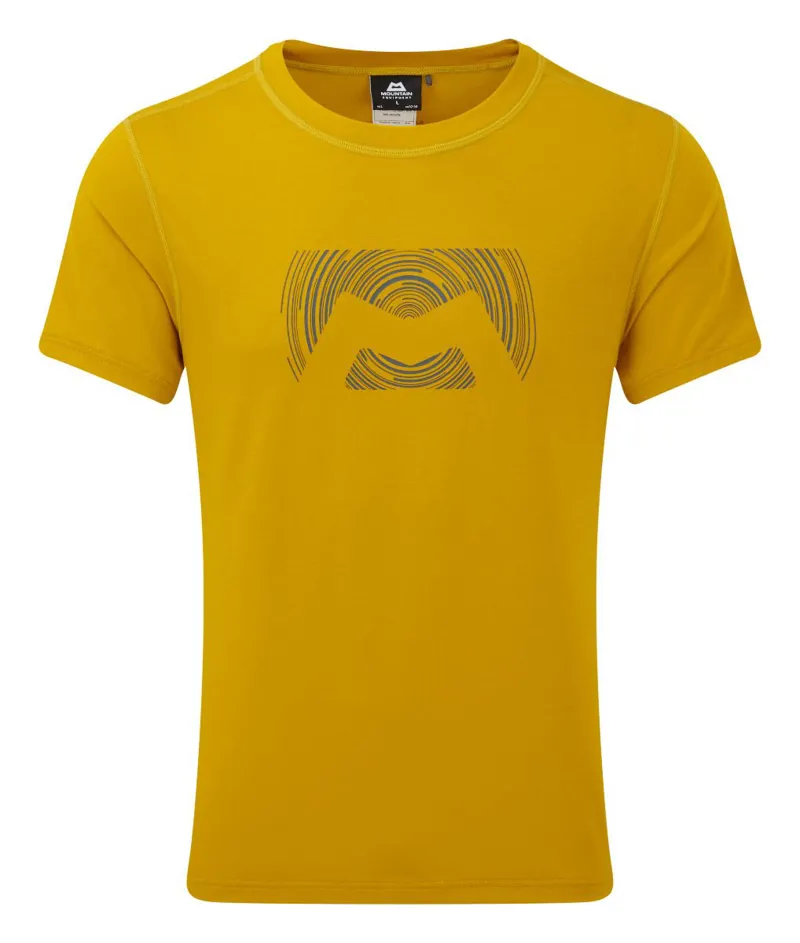 Mountain Equipment Mens Groundup Logo+ Tee Acid