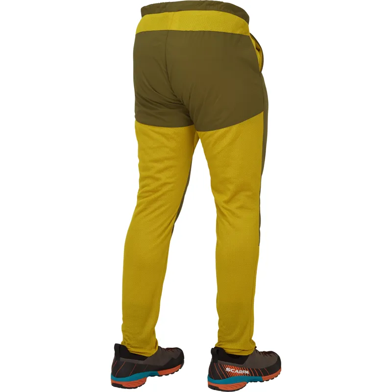 Mountain Equipment Mens Kinesis Base Pant Fir Green/Acid-1