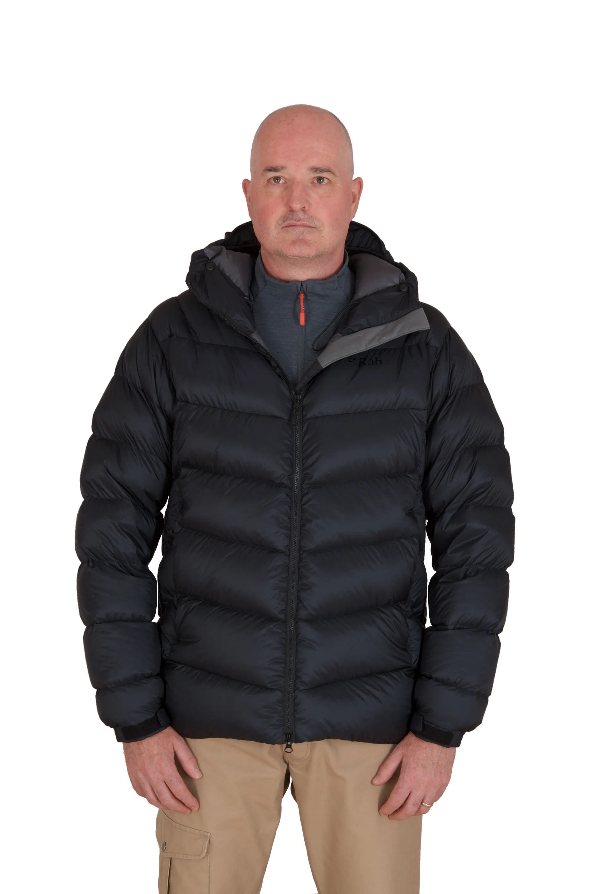 Giacca Piumino Uomo Rab Neutrino PRO – Piuma D'Oca 800 Fill, Impermeabile, Per Alpinismo, Black, Taglia S - 2