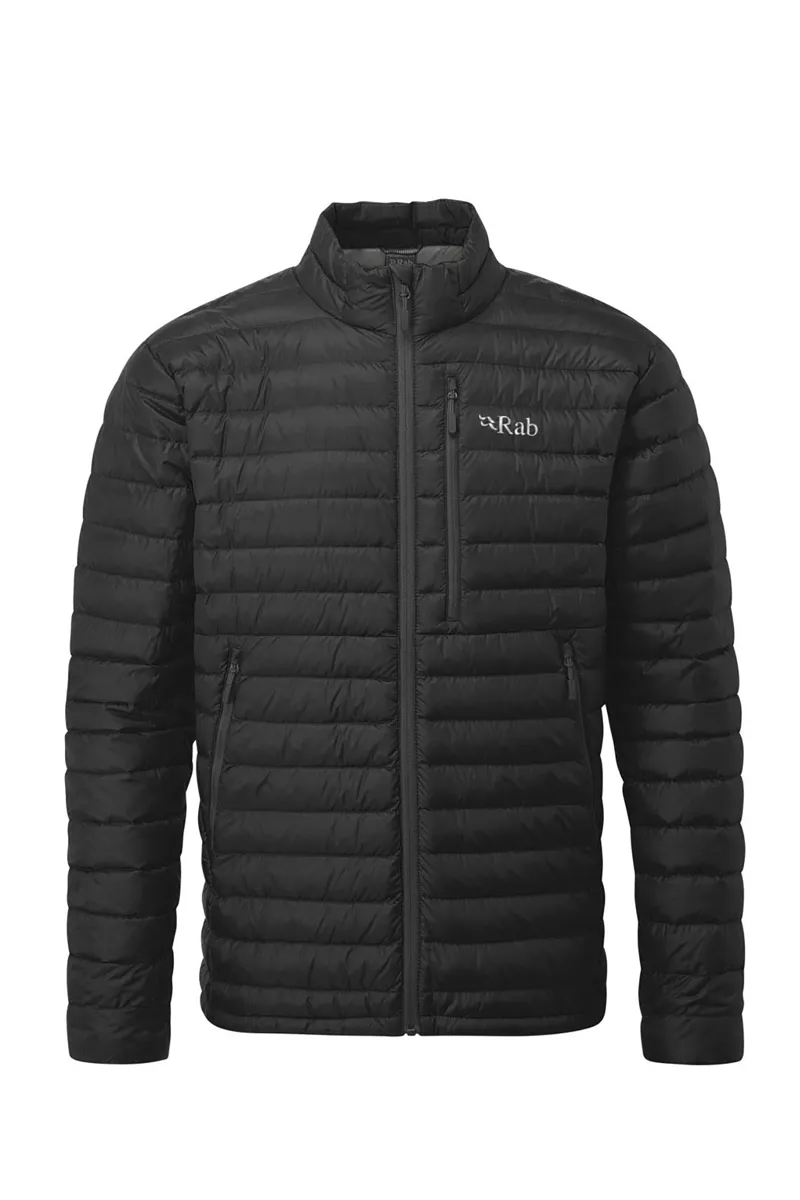 Rab Mens Microlight Jacket Black/Shark