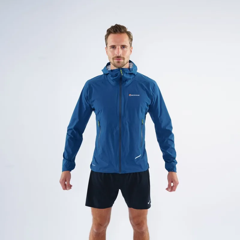 Montane Mens Minimus Stretch Ultra Waterproof Jacket Narwhal Blue-2