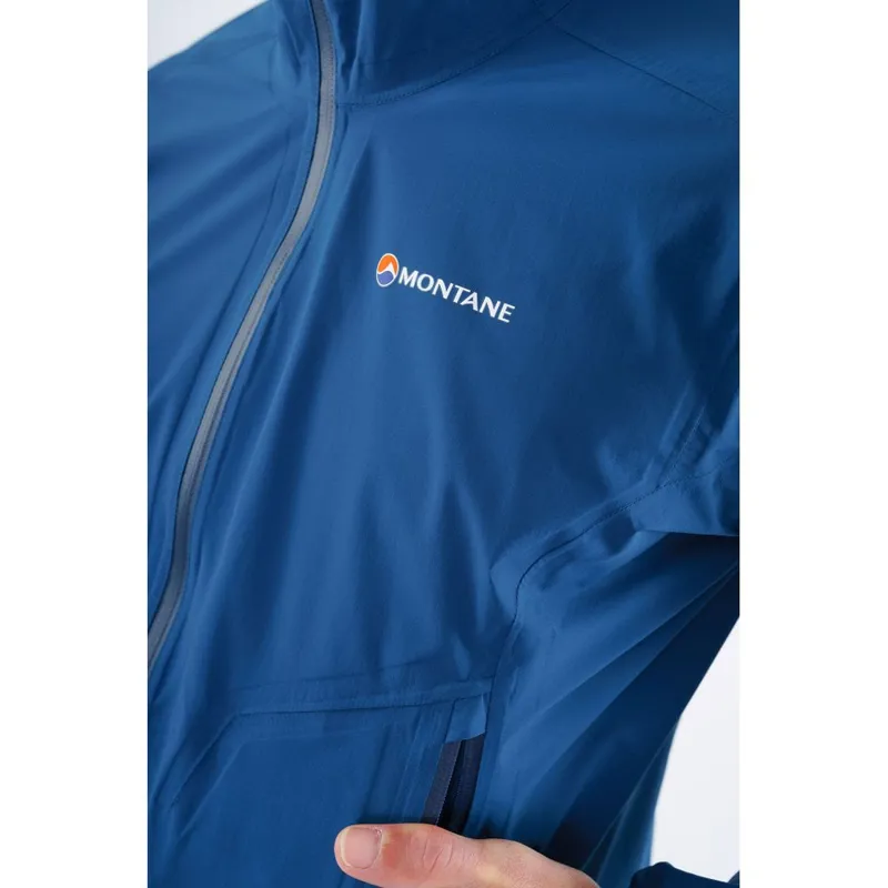 Montane Mens Minimus Stretch Ultra Waterproof Jacket Narwhal Blue-7