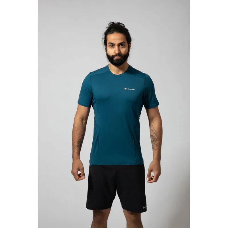 Montane Mens Sabre T-Shirt Narwhal Blue-2
