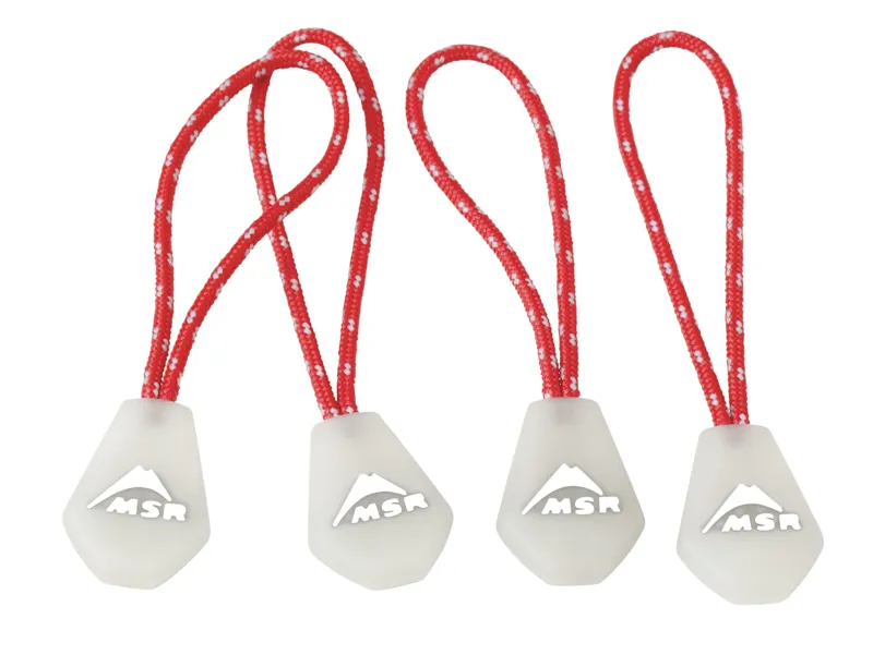 MSR Night Glow Zipper Pulls