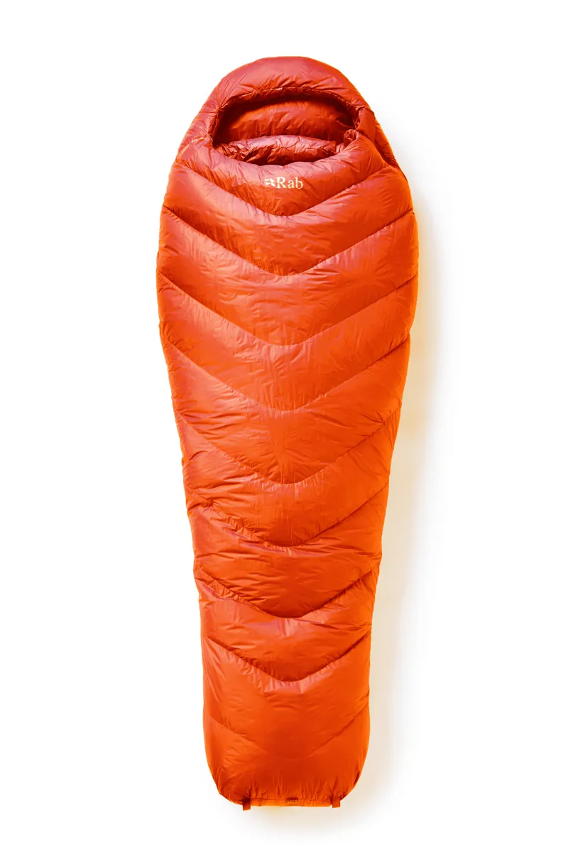 Rab Neutrino 200 Sleeping Bag Firecracker - Long - Left Zip