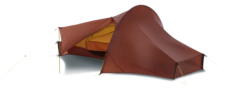Nordisk Telemark 1 LW SI One Person Tent Burnt Red