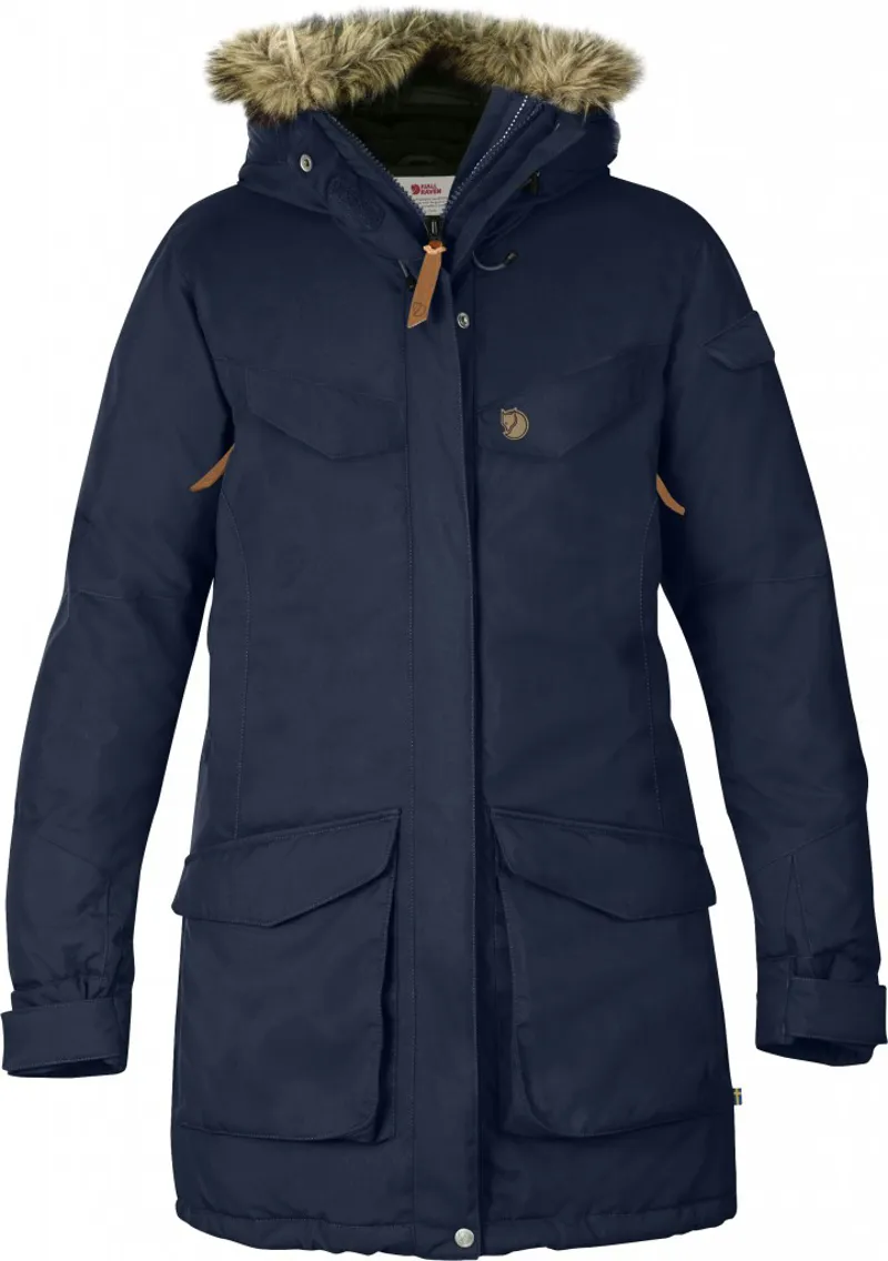Fjallraven Womens Nuuk Parka Dark Navy