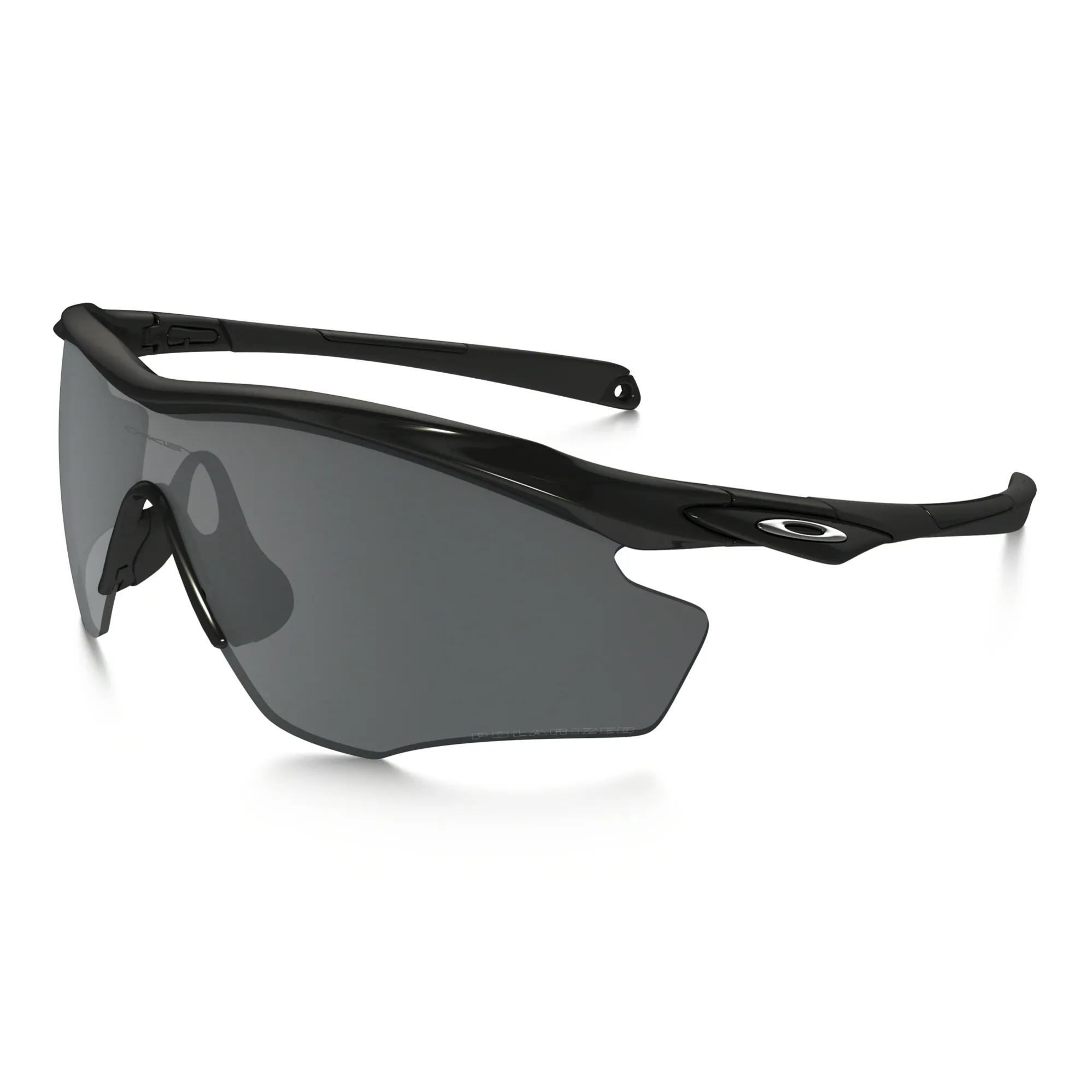 Oakley M2 Frame XL Polished Black Black Iridium Polarized