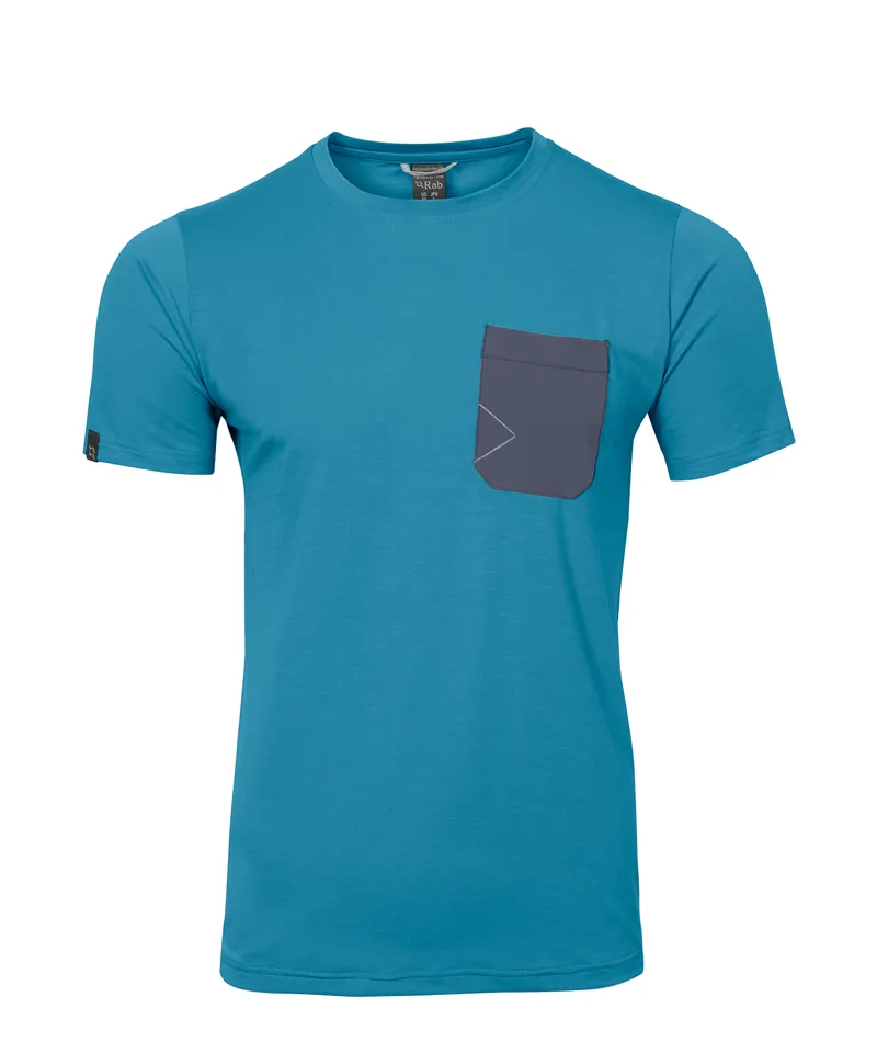 Rab Mens Crimp SS Tee Blazon