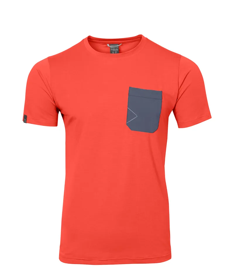 Rab Mens Crimp SS Tee Dark Horizon
