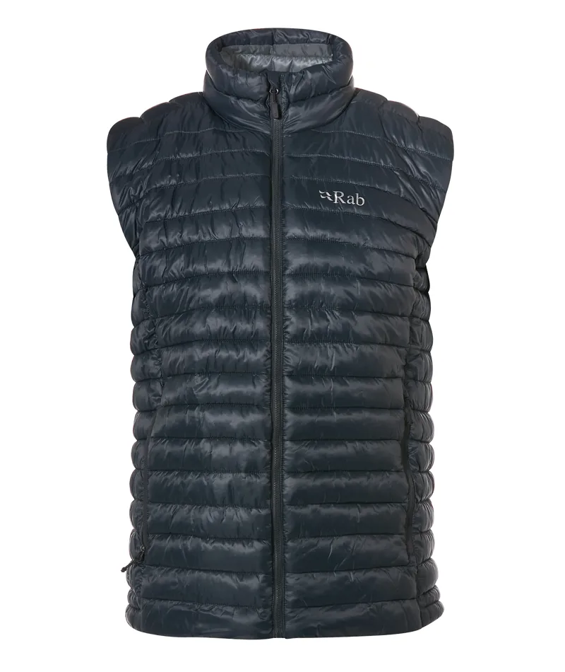 Rab Mens Altus Vest Beluga/Zinc