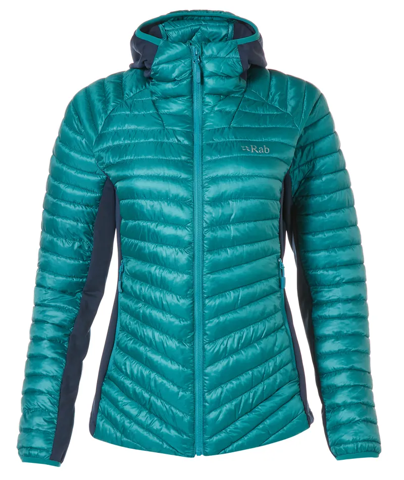 Rab Womens Cirrus Flex Hoody Serenity/Deep Ink