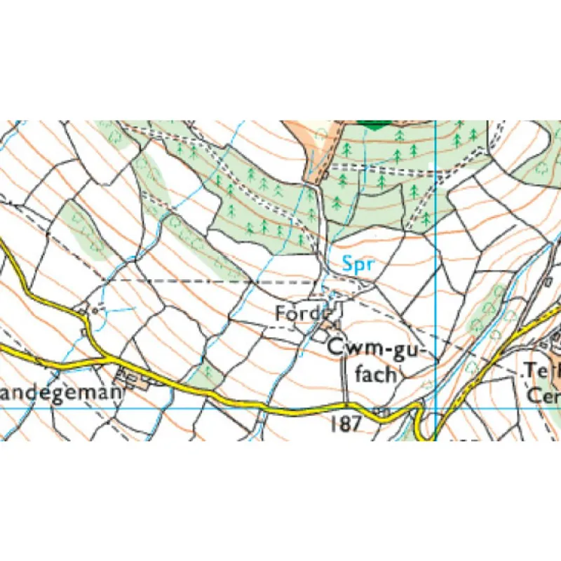 OS Explorer Map OL13 Brecon Beacons East with Download Co-3