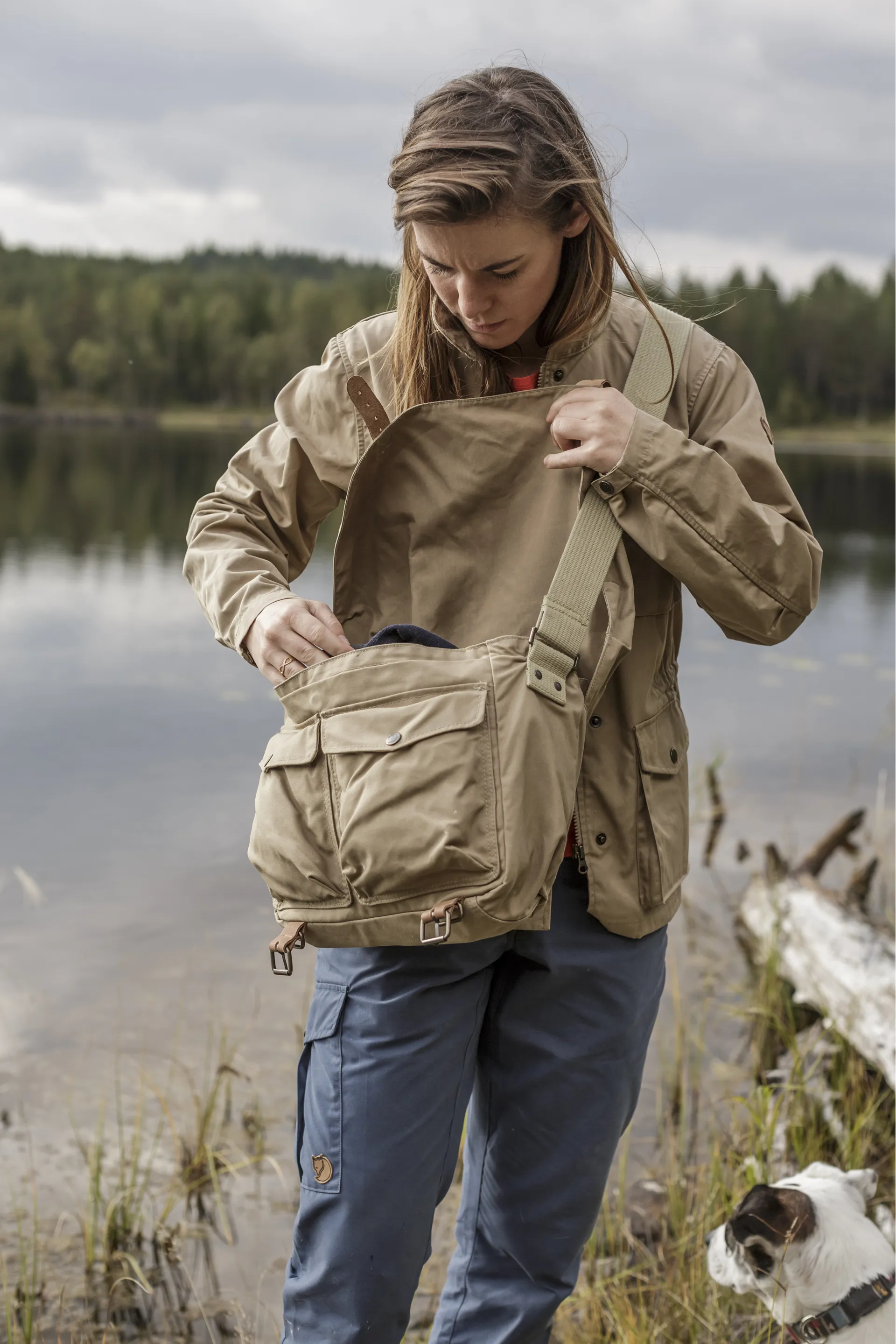 Fjallraven Ovik Shoulder Bag Sand