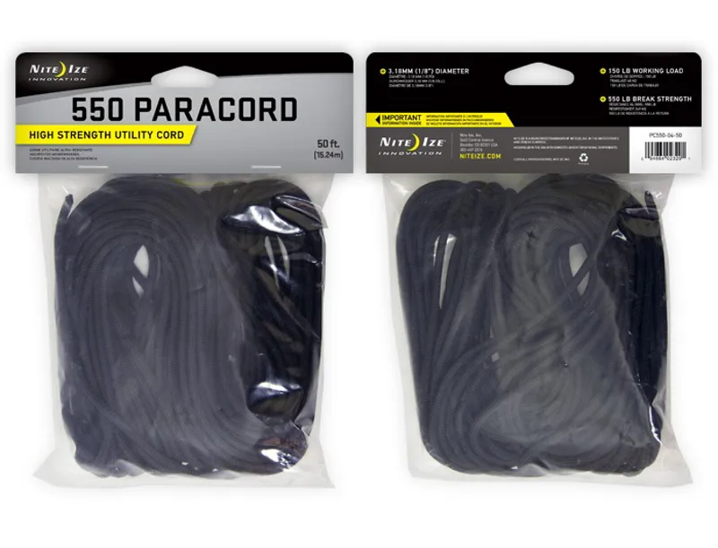 NiteIze Paracord 15 metres Black-1