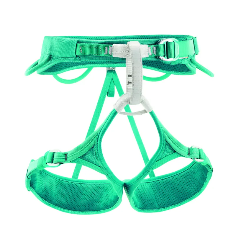 Petzl Womens Luna Climbing harness Turquoise
