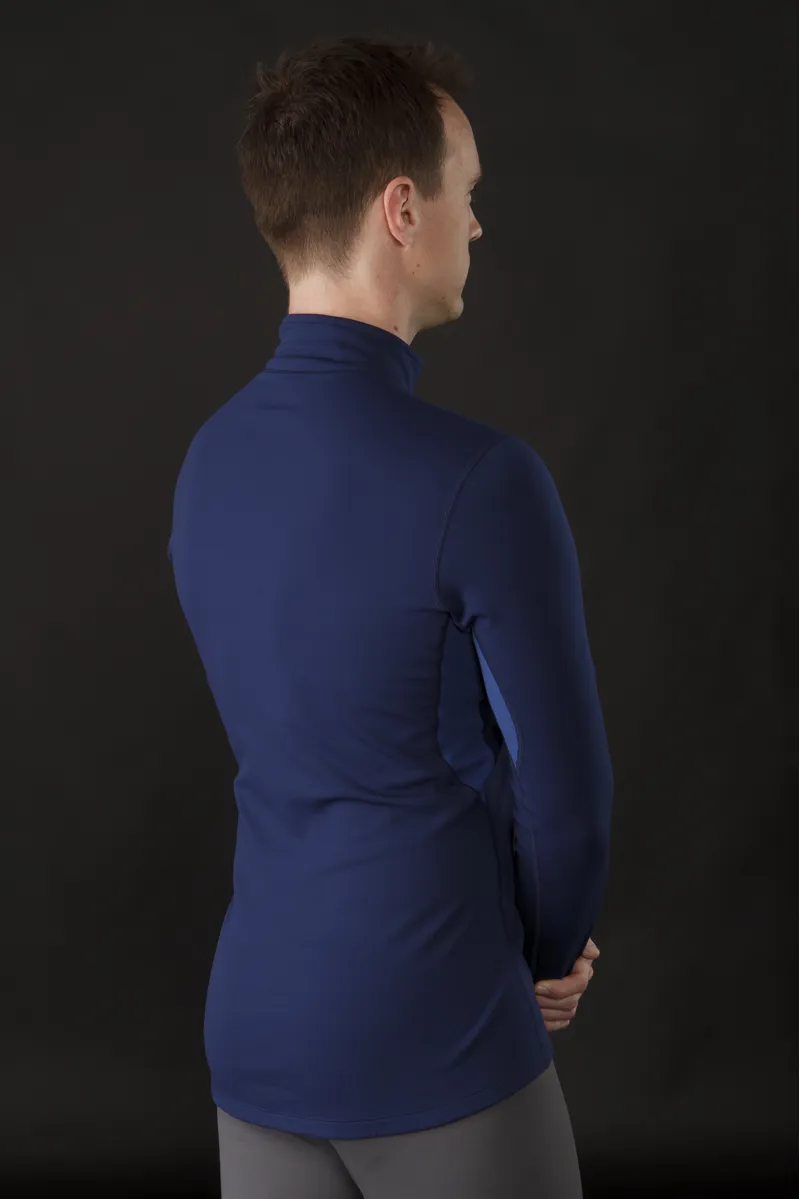 Arcteryx Mens Phase SV Zip LS Black-2