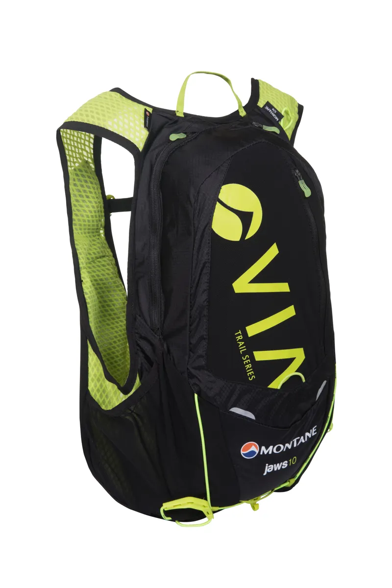 Montane Via Jaws 10 Black/Laser Green