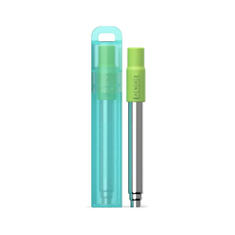 Zoku Pocket Straw Teal