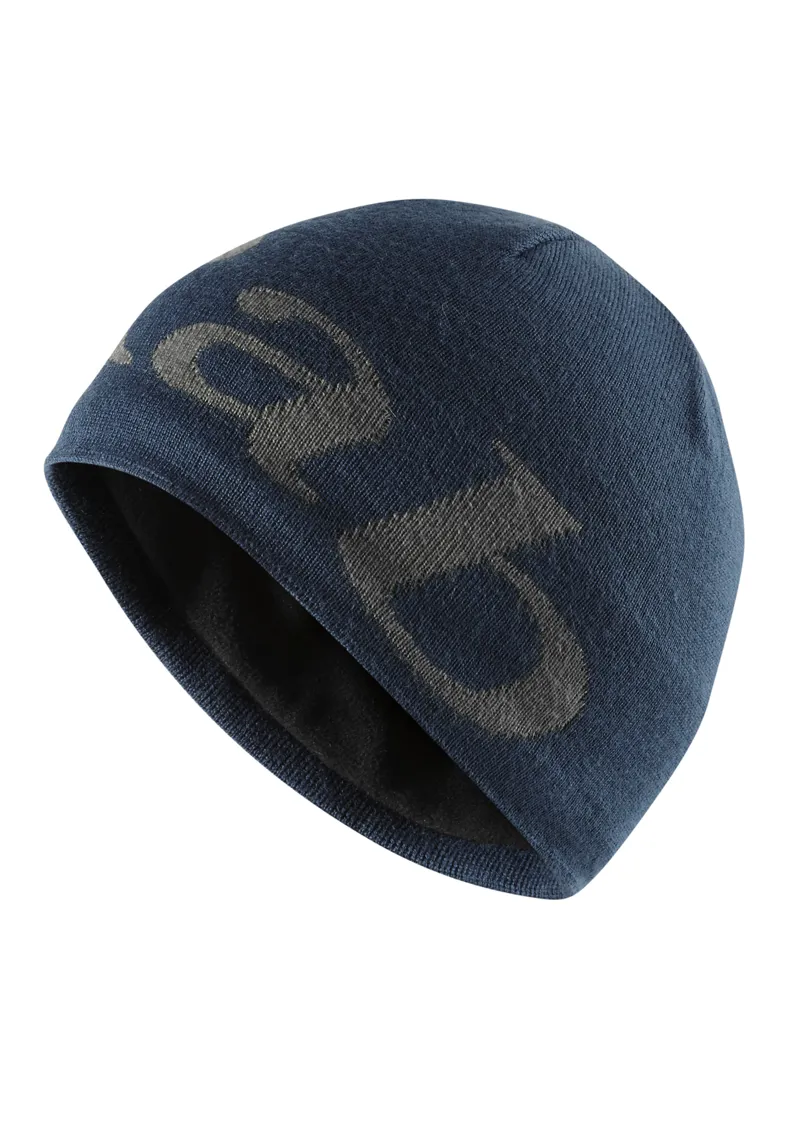 Rab Logo Beanie Deep Ink
