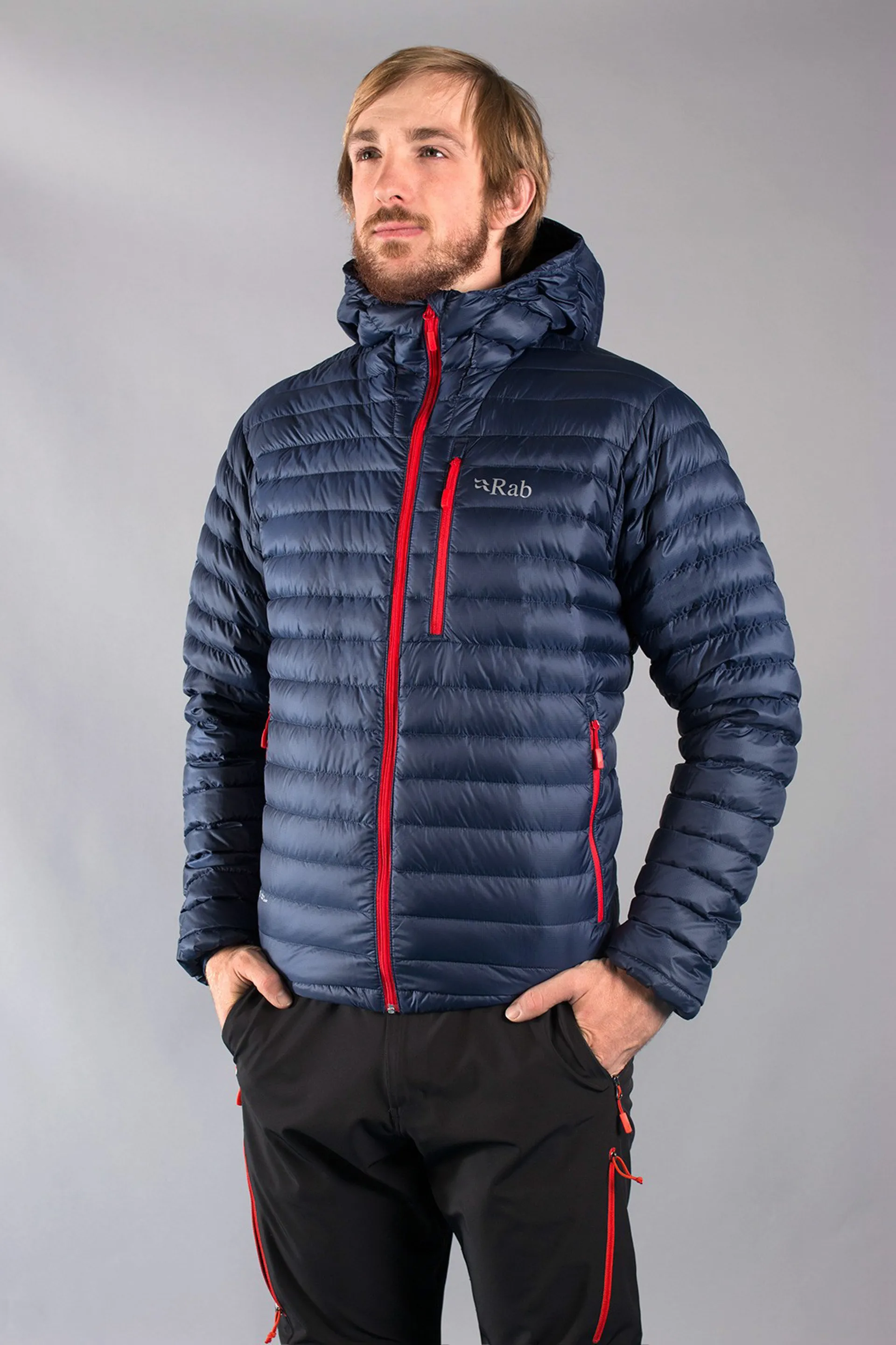 Rab Mens Microlight Alpine Jacket Twilight