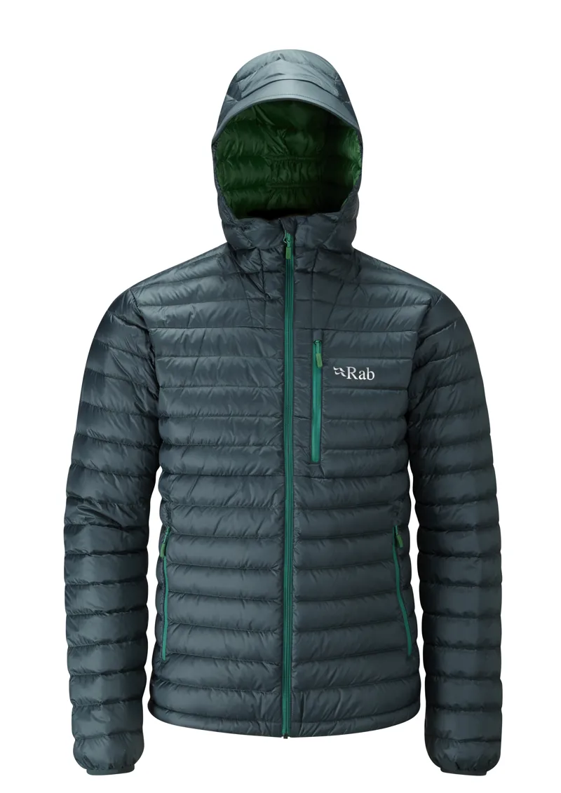 Rab Mens Microlight Alpine Jacket Evergreen