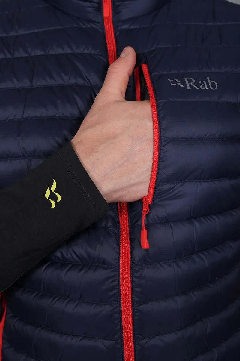 Rab Mens Microlight Vest Steel-4