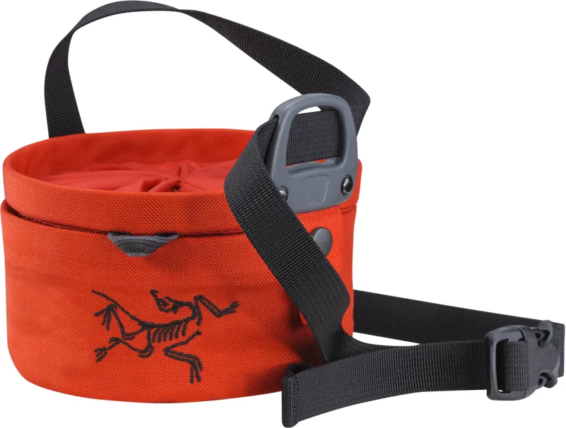 Arcteryx Aperture Chalk Bag Large Magma
